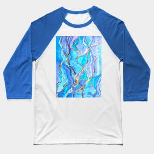 Lavender Geode Baseball T-Shirt